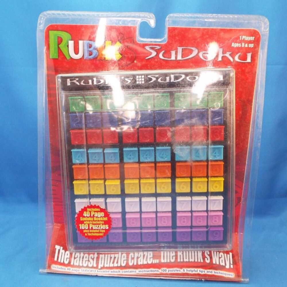 Brand New 2005 Rubiks Sudoku Puzzle Game Sealed New